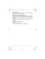 Предварительный просмотр 20 страницы Panasonic KX-TG7200TW Operating Instructions Manual