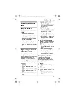 Предварительный просмотр 29 страницы Panasonic KX-TG7200TW Operating Instructions Manual