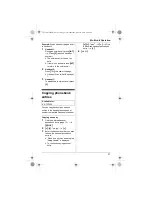 Предварительный просмотр 31 страницы Panasonic KX-TG7200TW Operating Instructions Manual