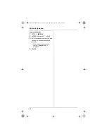 Предварительный просмотр 32 страницы Panasonic KX-TG7200TW Operating Instructions Manual