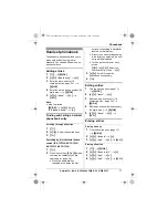 Preview for 17 page of Panasonic KX-TG7210E Operating Instructions Manual