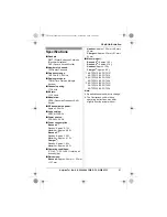 Preview for 41 page of Panasonic KX-TG7210E Operating Instructions Manual