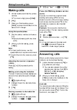 Preview for 18 page of Panasonic KX-TG7301 Operating Instructions Manual