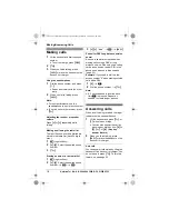 Preview for 18 page of Panasonic KX-TG7301E Operating Instructions Manual