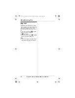 Preview for 20 page of Panasonic KX-TG7301E Operating Instructions Manual