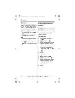 Preview for 22 page of Panasonic KX-TG7301E Operating Instructions Manual