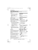 Preview for 28 page of Panasonic KX-TG7301E Operating Instructions Manual