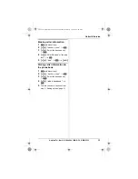 Preview for 29 page of Panasonic KX-TG7301E Operating Instructions Manual