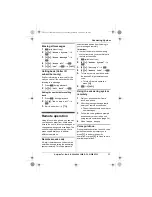 Preview for 33 page of Panasonic KX-TG7301E Operating Instructions Manual