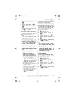 Preview for 35 page of Panasonic KX-TG7301E Operating Instructions Manual