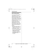 Preview for 36 page of Panasonic KX-TG7301E Operating Instructions Manual