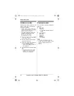 Preview for 38 page of Panasonic KX-TG7301E Operating Instructions Manual