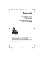 Panasonic KX-TG7331BX Operating Instructions Manual preview