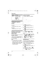 Предварительный просмотр 16 страницы Panasonic KX-TG7331FX Operating Instructions Manual