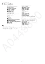 Preview for 6 page of Panasonic KX-TG7341BXM Service Manual