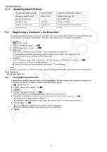 Preview for 20 page of Panasonic KX-TG7341BXM Service Manual