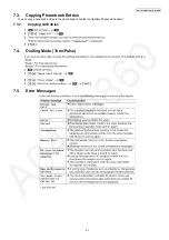 Preview for 21 page of Panasonic KX-TG7341BXM Service Manual