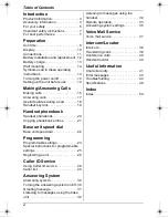 Preview for 2 page of Panasonic KX-TG7341NZ Operating Instructions Manual