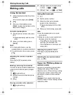 Preview for 16 page of Panasonic KX-TG7341NZ Operating Instructions Manual