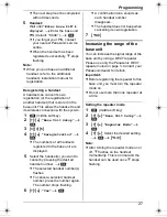 Preview for 27 page of Panasonic KX-TG7341NZ Operating Instructions Manual