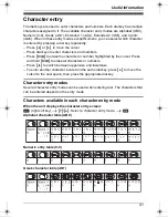 Preview for 41 page of Panasonic KX-TG7341NZ Operating Instructions Manual