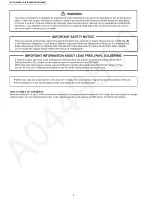 Preview for 2 page of Panasonic KX-TG7411MEB Service Manual