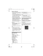 Предварительный просмотр 8 страницы Panasonic KX-TG7412C Operating Instructions Manual