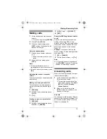 Предварительный просмотр 15 страницы Panasonic KX-TG7412C Operating Instructions Manual