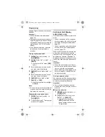 Предварительный просмотр 26 страницы Panasonic KX-TG7412C Operating Instructions Manual