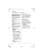 Предварительный просмотр 28 страницы Panasonic KX-TG7412C Operating Instructions Manual