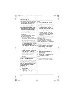 Предварительный просмотр 38 страницы Panasonic KX-TG7412C Operating Instructions Manual