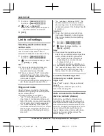 Предварительный просмотр 18 страницы Panasonic Kx Tg744 Operating Instructions Manual