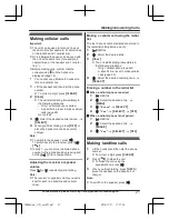 Предварительный просмотр 21 страницы Panasonic Kx Tg744 Operating Instructions Manual