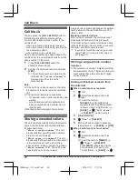 Предварительный просмотр 26 страницы Panasonic Kx Tg744 Operating Instructions Manual