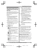 Preview for 45 page of Panasonic Kx Tg744 Operating Instructions Manual