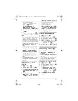 Предварительный просмотр 35 страницы Panasonic KX-TG7511BX Operating Instructions Manual