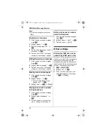 Предварительный просмотр 36 страницы Panasonic KX-TG7511BX Operating Instructions Manual