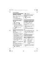 Предварительный просмотр 38 страницы Panasonic KX-TG7511BX Operating Instructions Manual