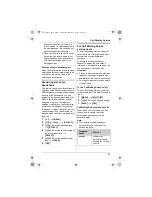 Preview for 33 page of Panasonic KX-TG7513C Operating Instructions Manual