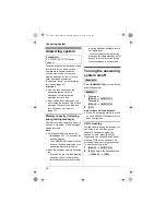 Preview for 36 page of Panasonic KX-TG7513C Operating Instructions Manual