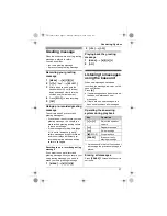 Preview for 37 page of Panasonic KX-TG7513C Operating Instructions Manual