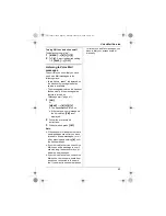 Preview for 43 page of Panasonic KX-TG7513C Operating Instructions Manual