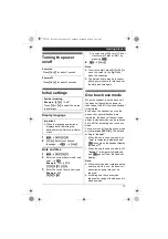 Предварительный просмотр 13 страницы Panasonic KX-TG7522AL Operating Instructions Manual