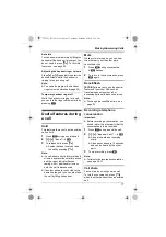 Предварительный просмотр 17 страницы Panasonic KX-TG7522AL Operating Instructions Manual