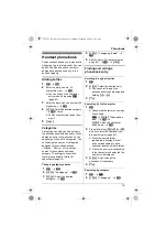 Предварительный просмотр 19 страницы Panasonic KX-TG7522AL Operating Instructions Manual