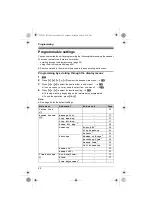 Предварительный просмотр 22 страницы Panasonic KX-TG7522AL Operating Instructions Manual