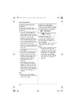 Предварительный просмотр 40 страницы Panasonic KX-TG7522AL Operating Instructions Manual