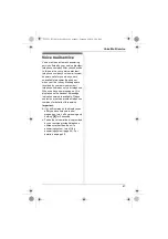 Предварительный просмотр 41 страницы Panasonic KX-TG7522AL Operating Instructions Manual