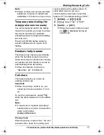 Preview for 17 page of Panasonic KX-TG7534B Operating Instructions Manual