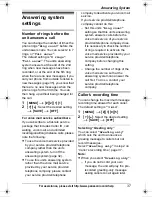 Preview for 37 page of Panasonic KX-TG7534B Operating Instructions Manual